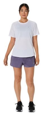Maillot manches courtes Asics Core Run Blanc Femme