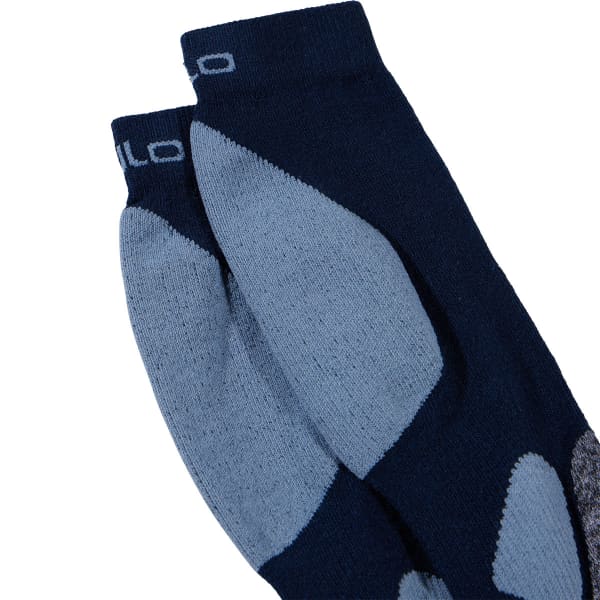 Chaussette ski de fond ODLO ACTIVE WARM ELEMENT KIDS SOCKS OVER CALF DARK SAPPHIRE - PROVINCIAL BLUE
