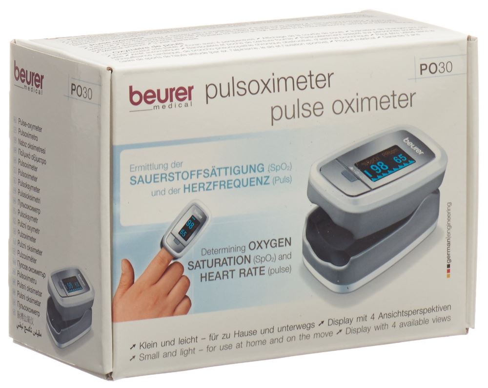 Beurer Fingerpulsoximeter<br>1 Stück, PO 30