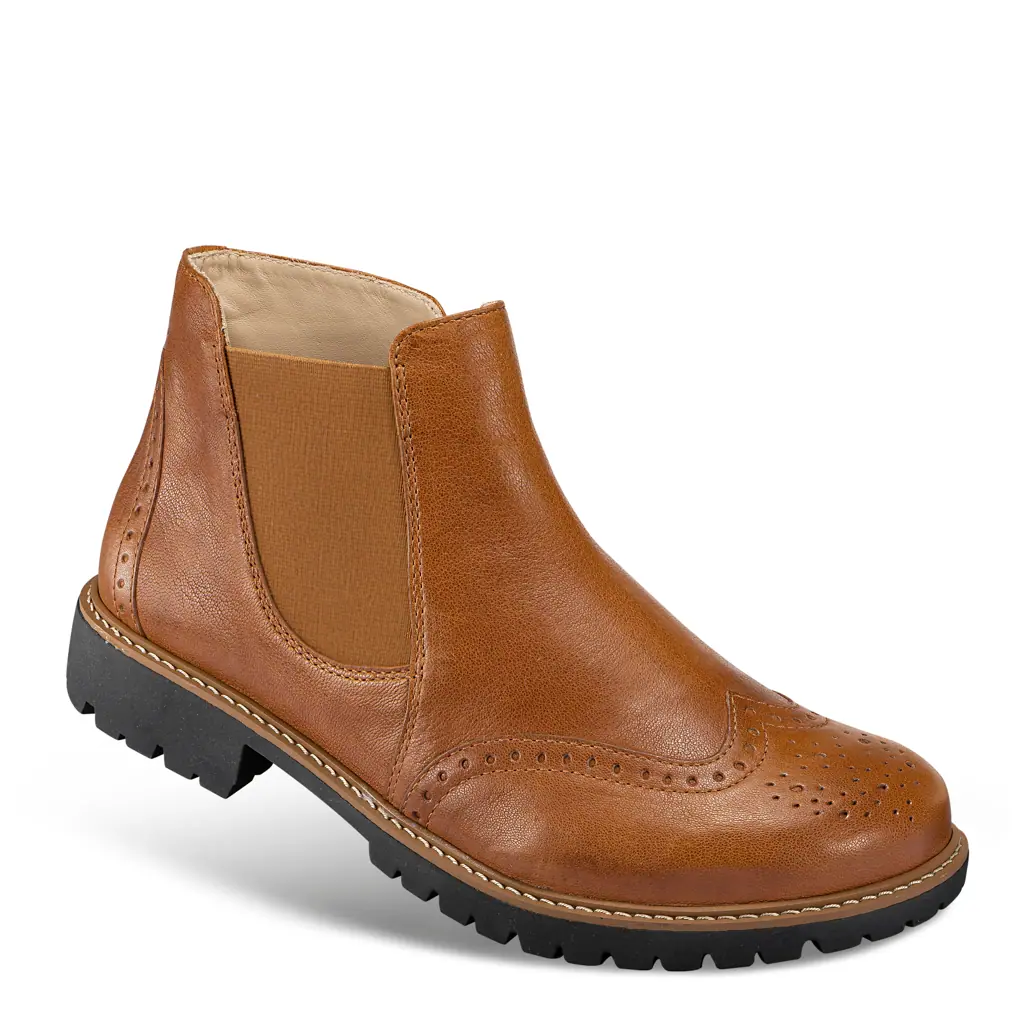 CORINNE SUTER - Stiefelette JELLA braun