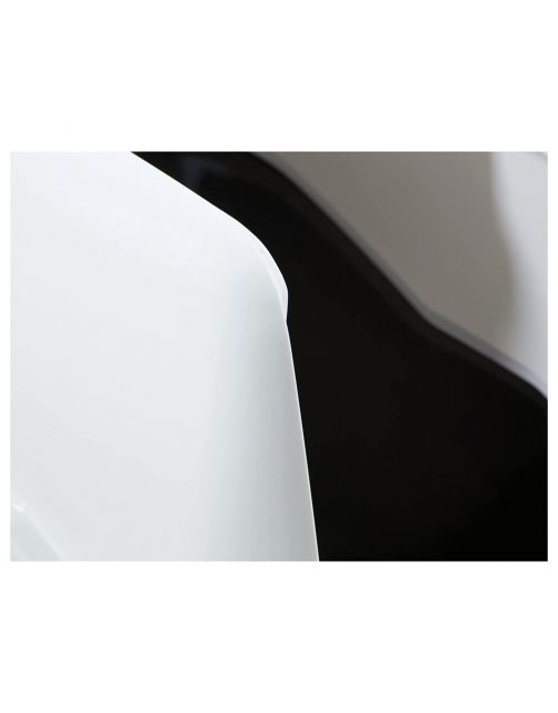 Savic Kattentoilet Nestor - Kattenbak - 56x39x38.5 cm Wit Zwart Transparant M