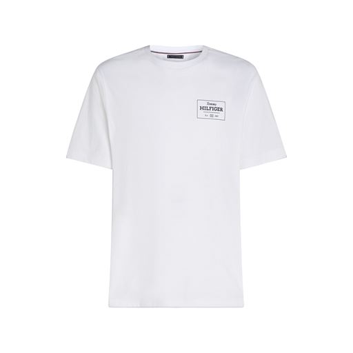 Tommy Hilfiger Monotype Printed Label T-shirt, White, XXL