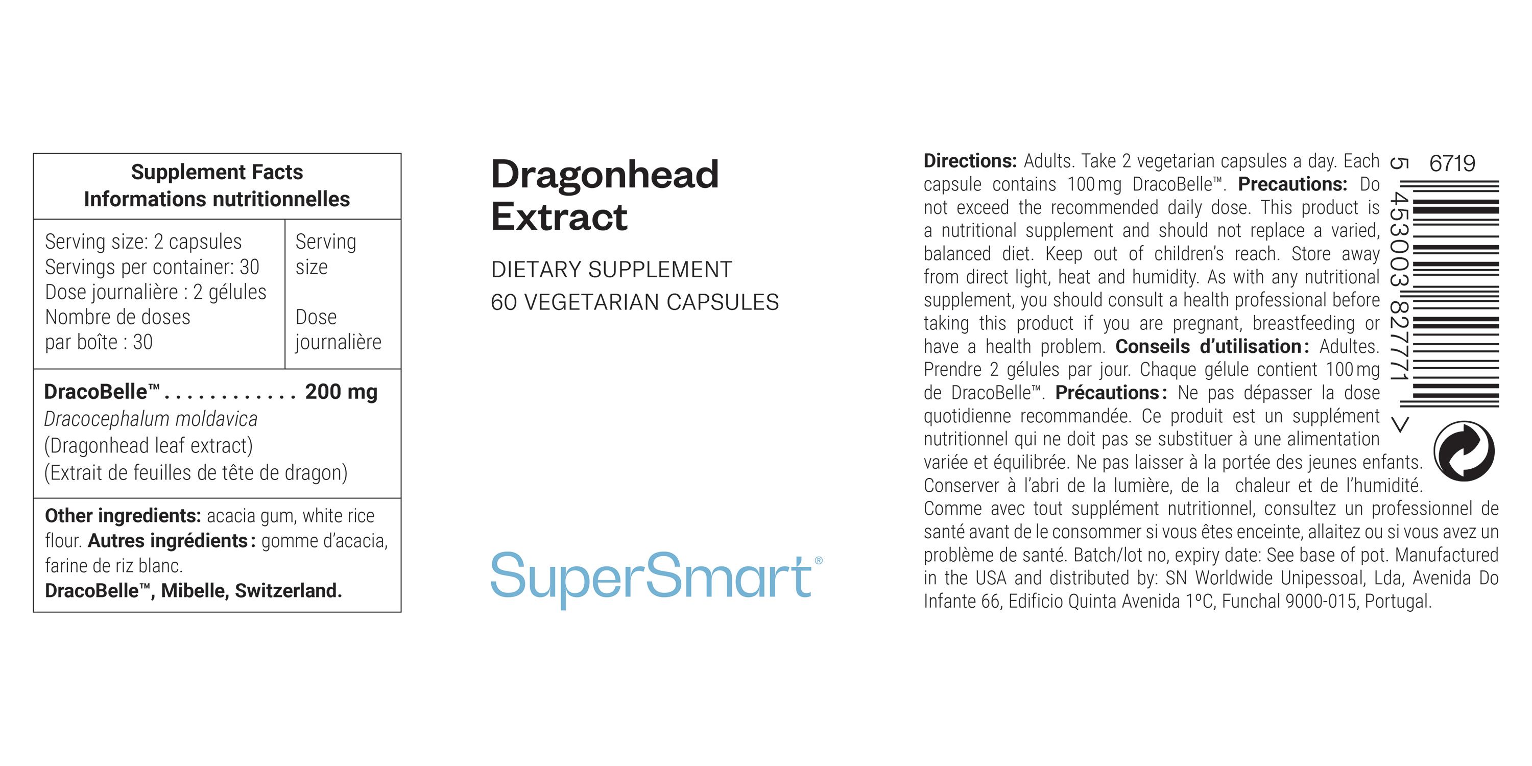 Drachenkopf-Extrakt - SuperSmart