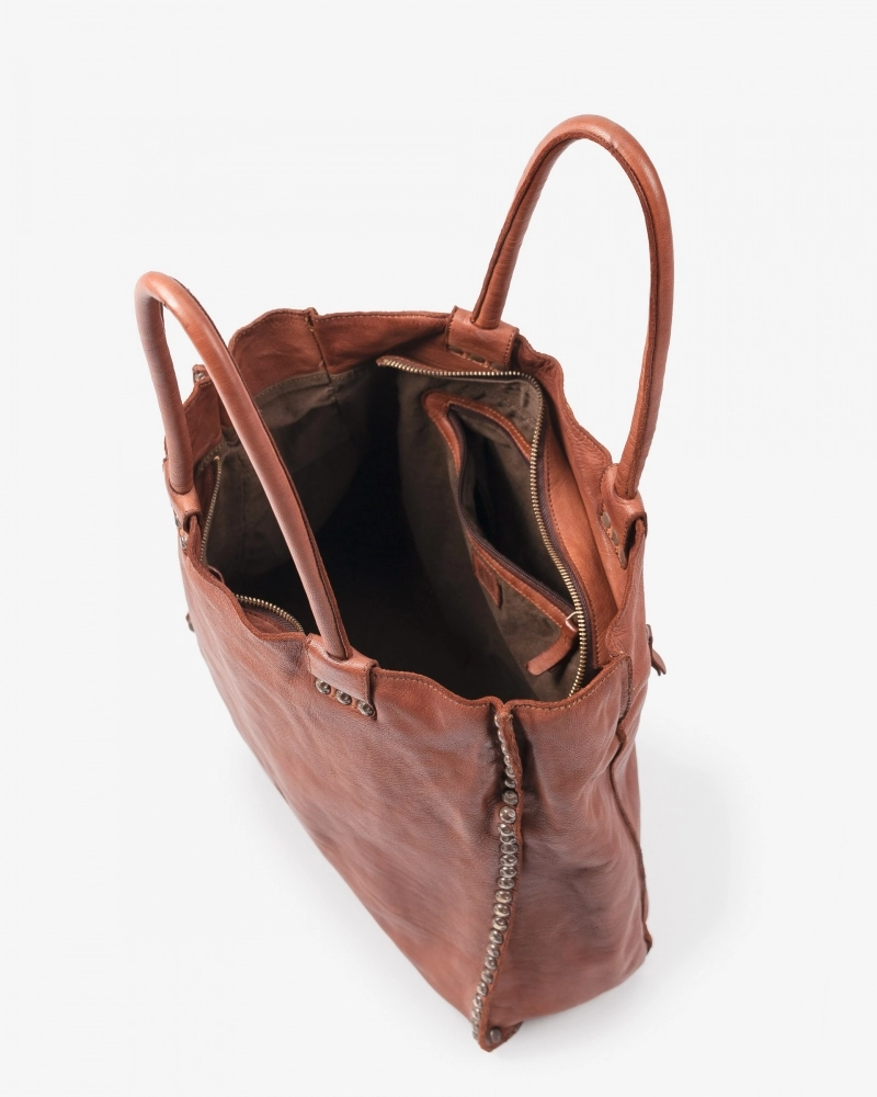 Biba Barcelona Heritage Schoudertas Portland Cuero