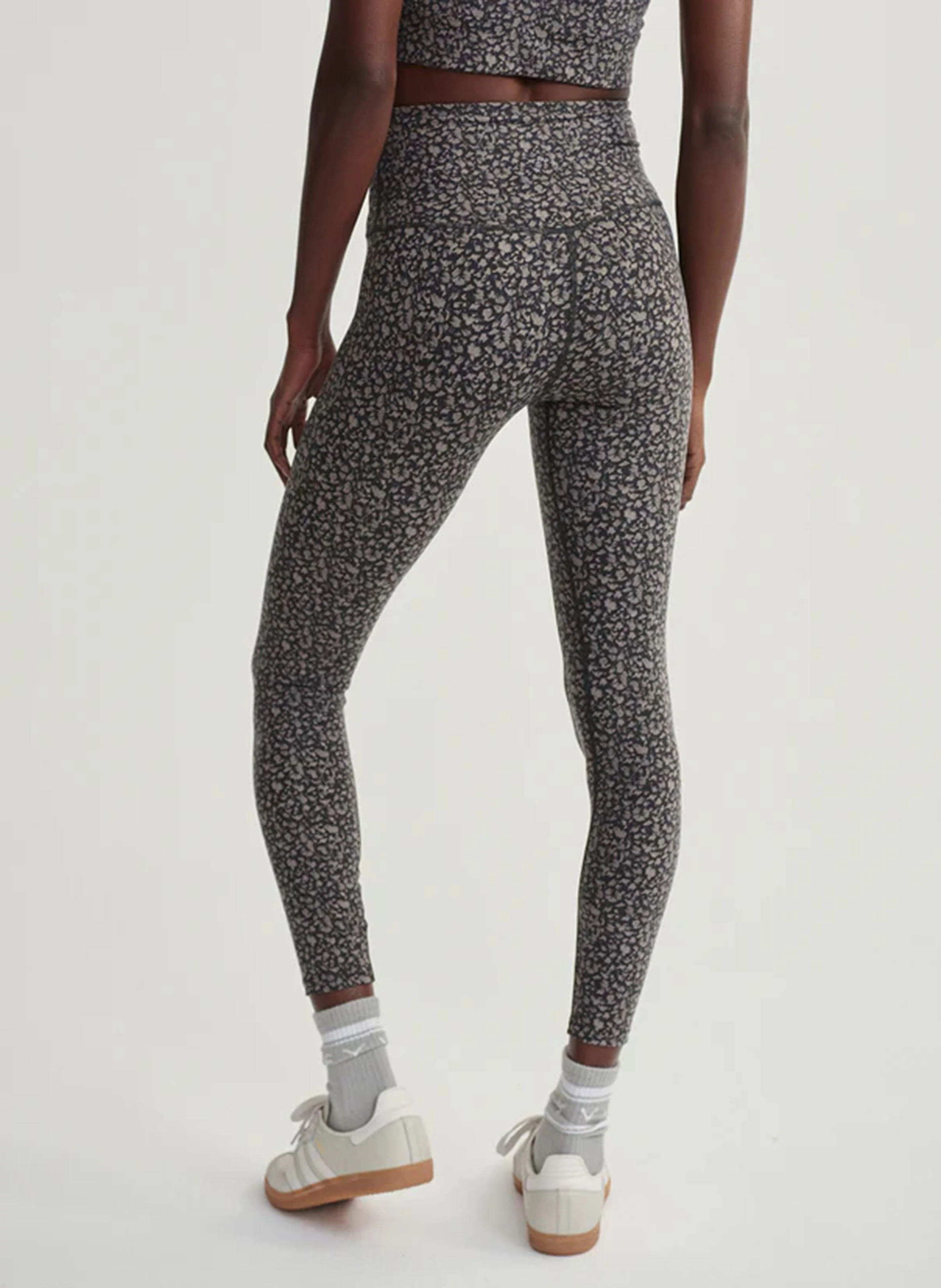 LET'S MOVE - Legging taille haute imprimé | Gris