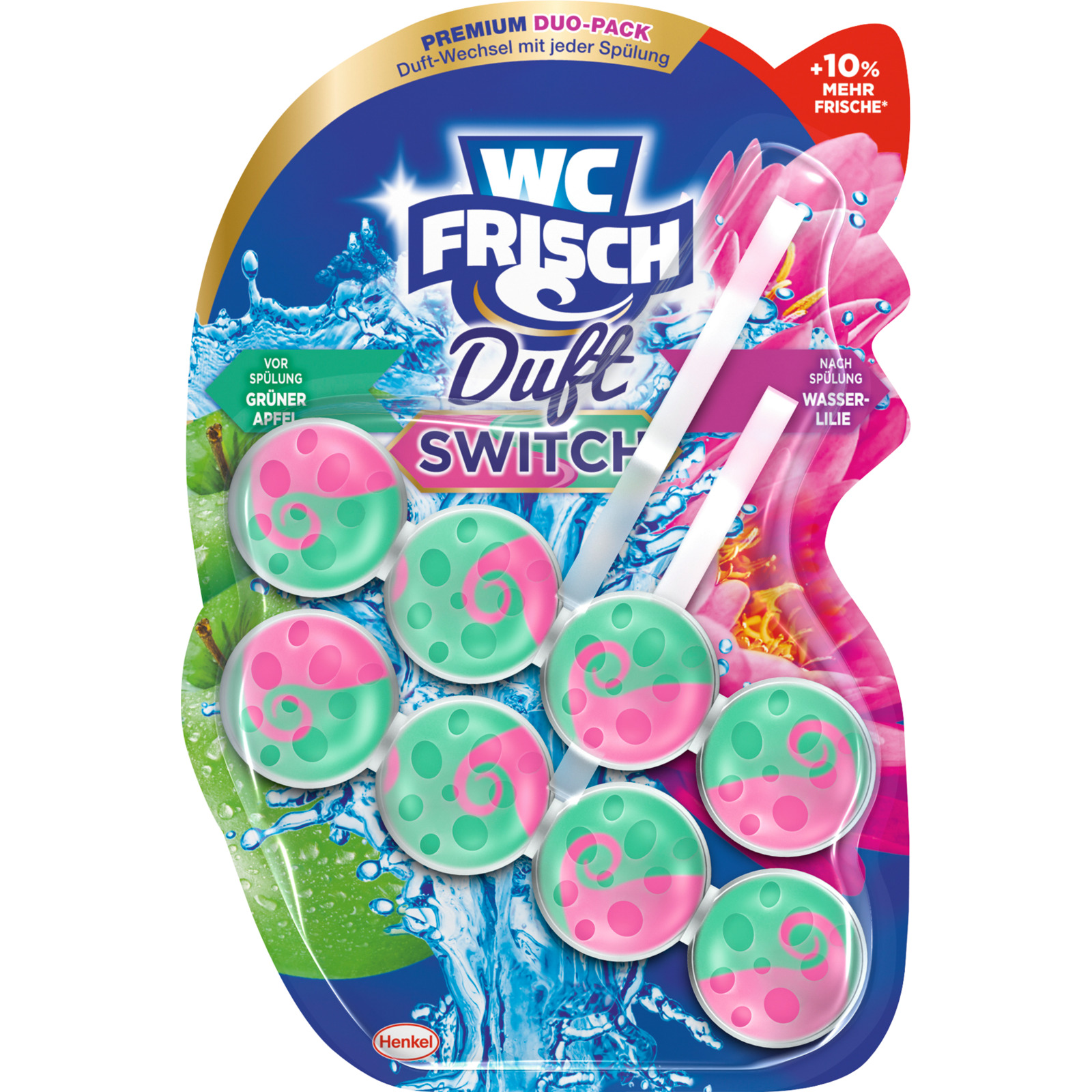 WC Frisch Einhänger Apfel/Wasserlilie 2 x 50 g