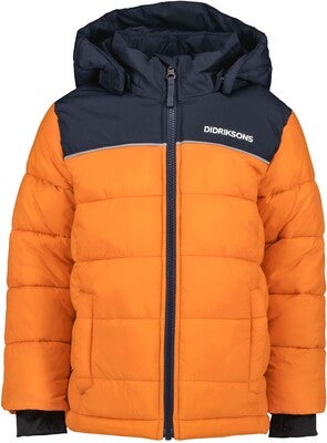 Didriksons Fox Vinterjakke, Orange Jam