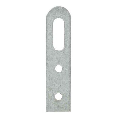 4 attaches-éléments Acier zingué l. 20 x H. 50 mm