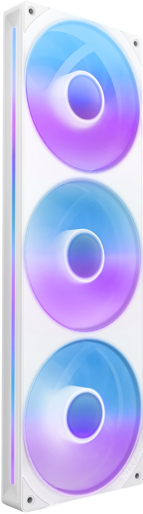 NZXT F360 RGB Core 360mm Unibody blæser (hvid)