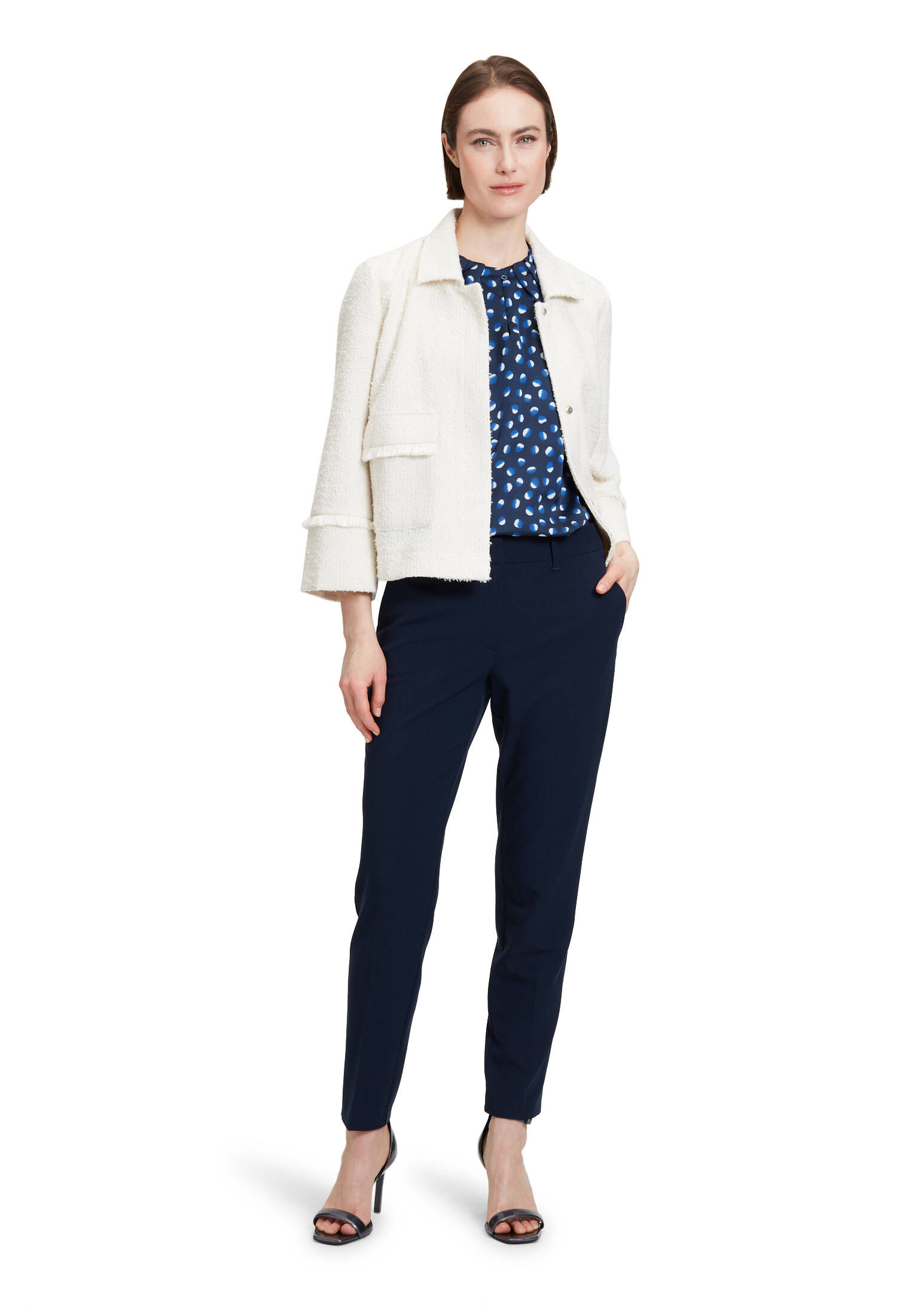 Betty & Co| Damen Schlupfbluse kurzarm
