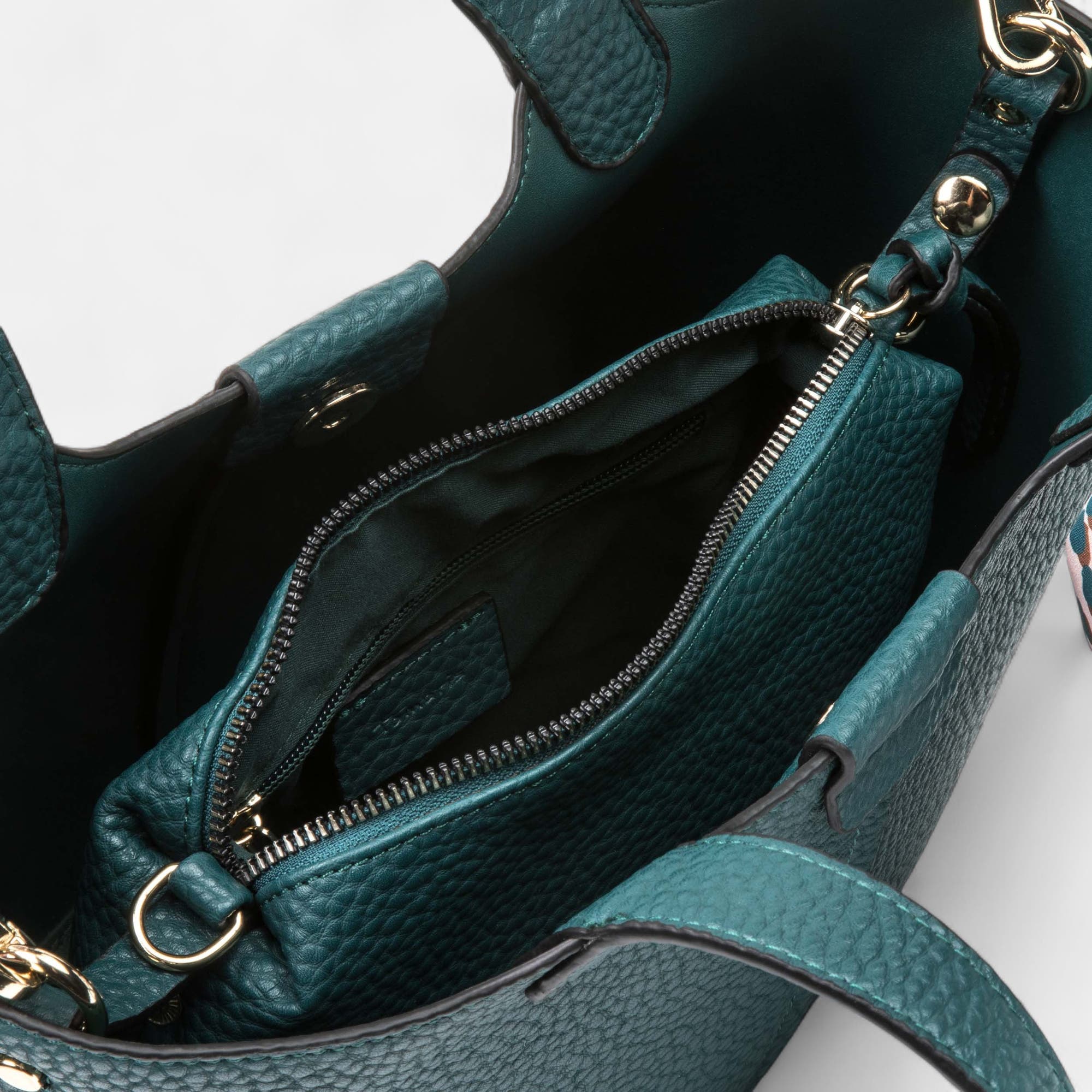 Sac à main vert