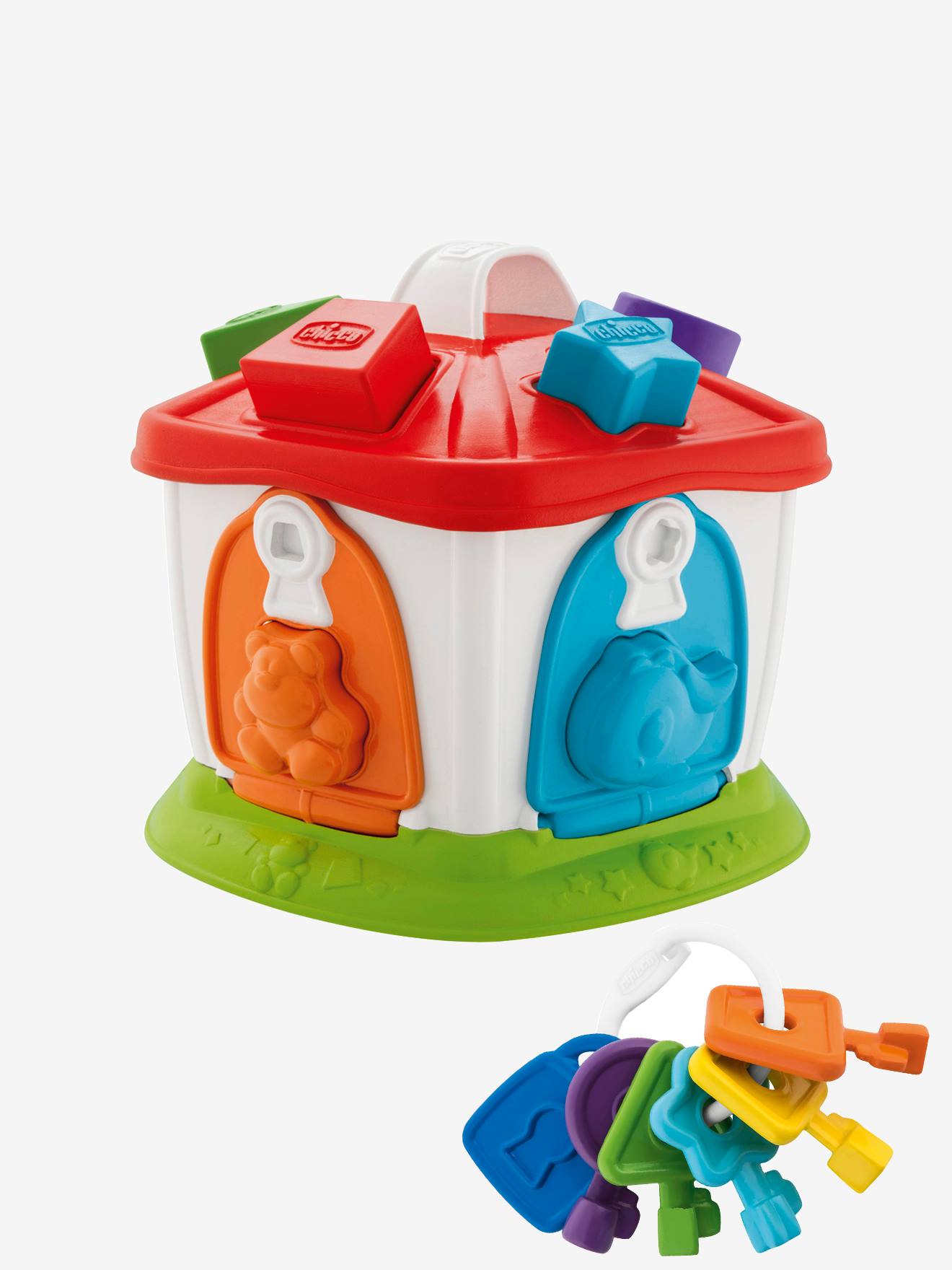 Cabana de animais multicolorida da Chicco