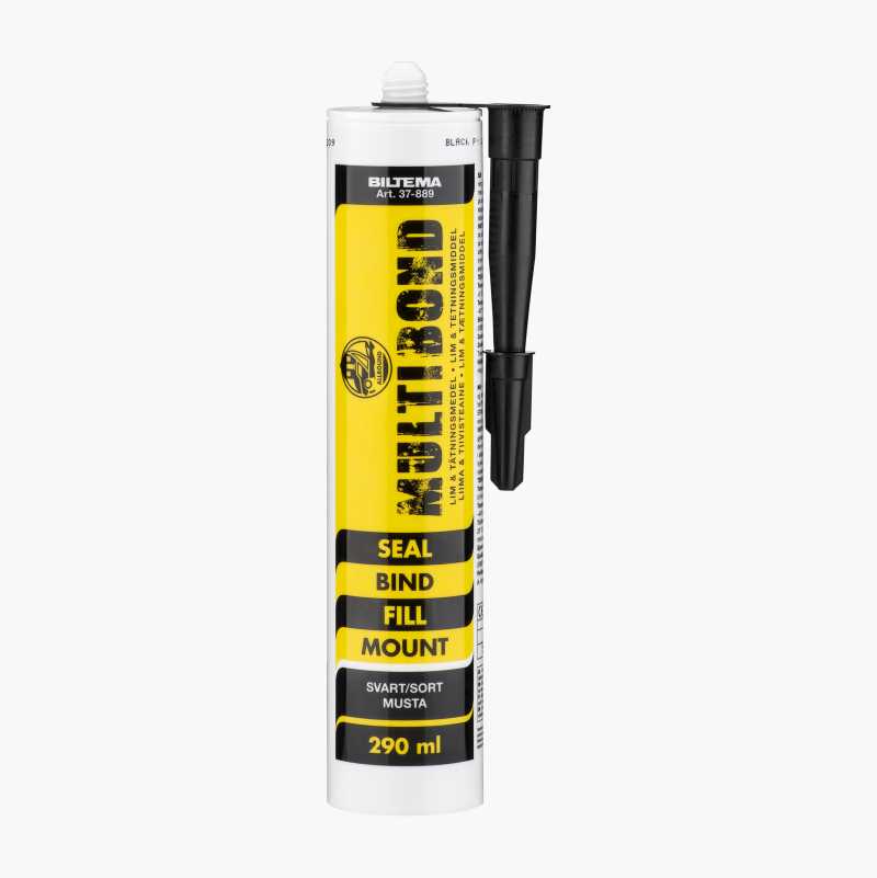 Multibond svart, 290 ml