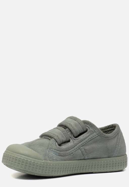Igor Sneakers groen Canvas