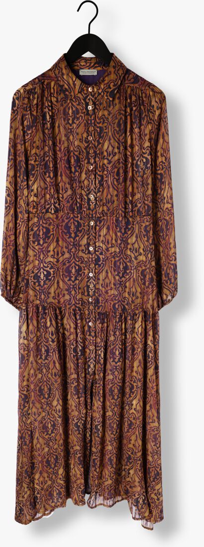 bruine amaya amsterdam maxi jurk tessa