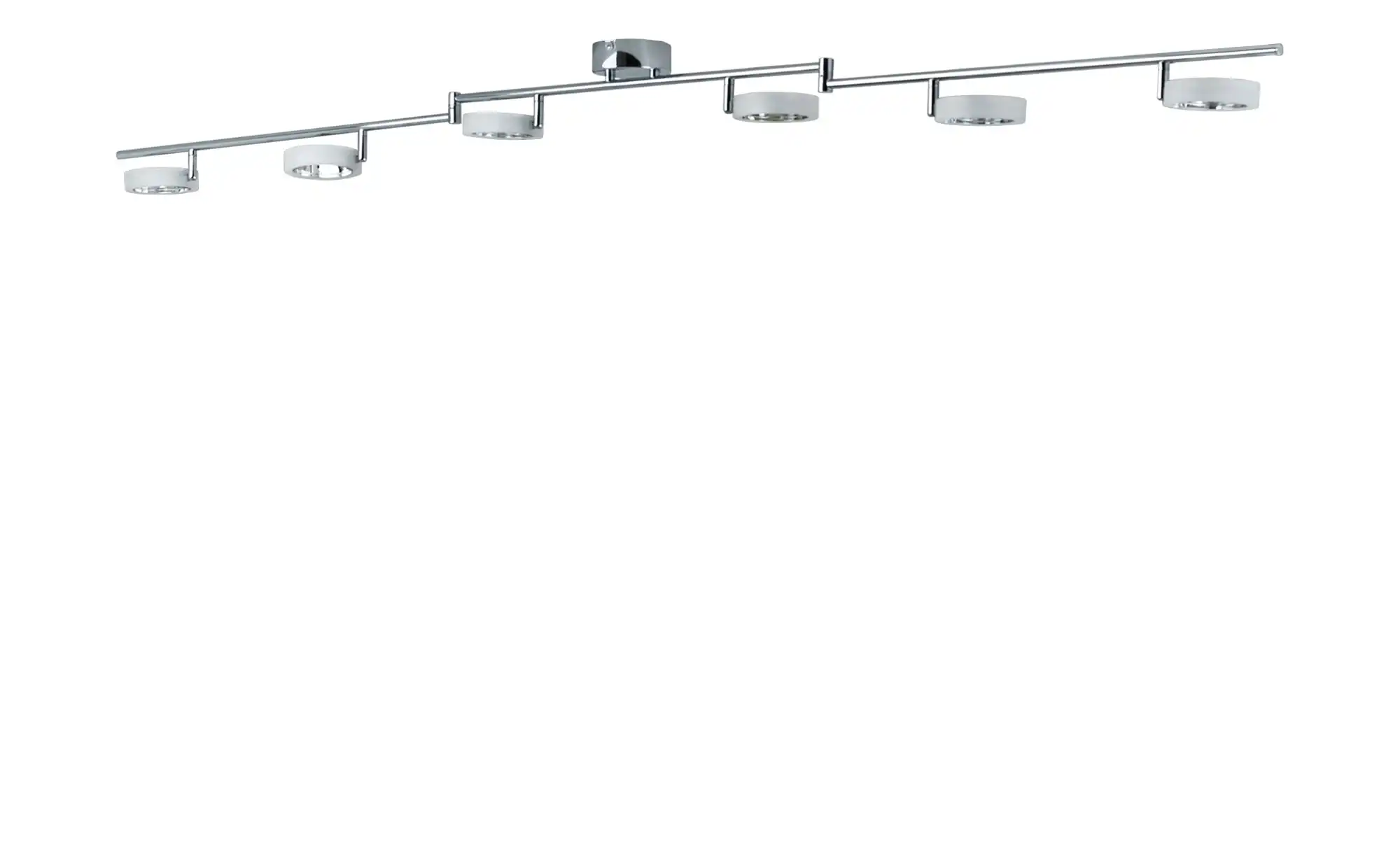 KHG LED-Deckenstrahler, 6-flammig mit Acrylringen