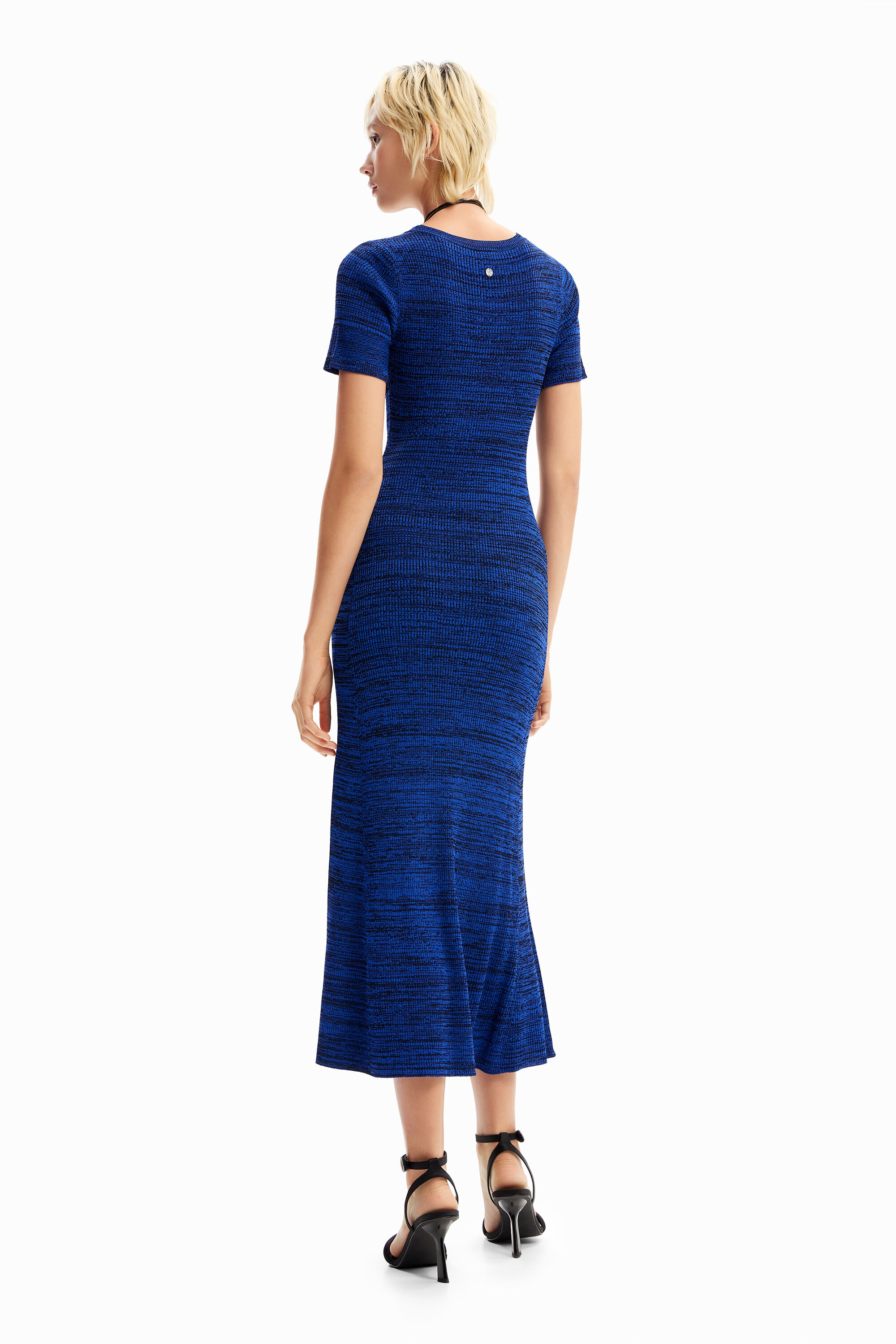 vestido longo do canal Jasper