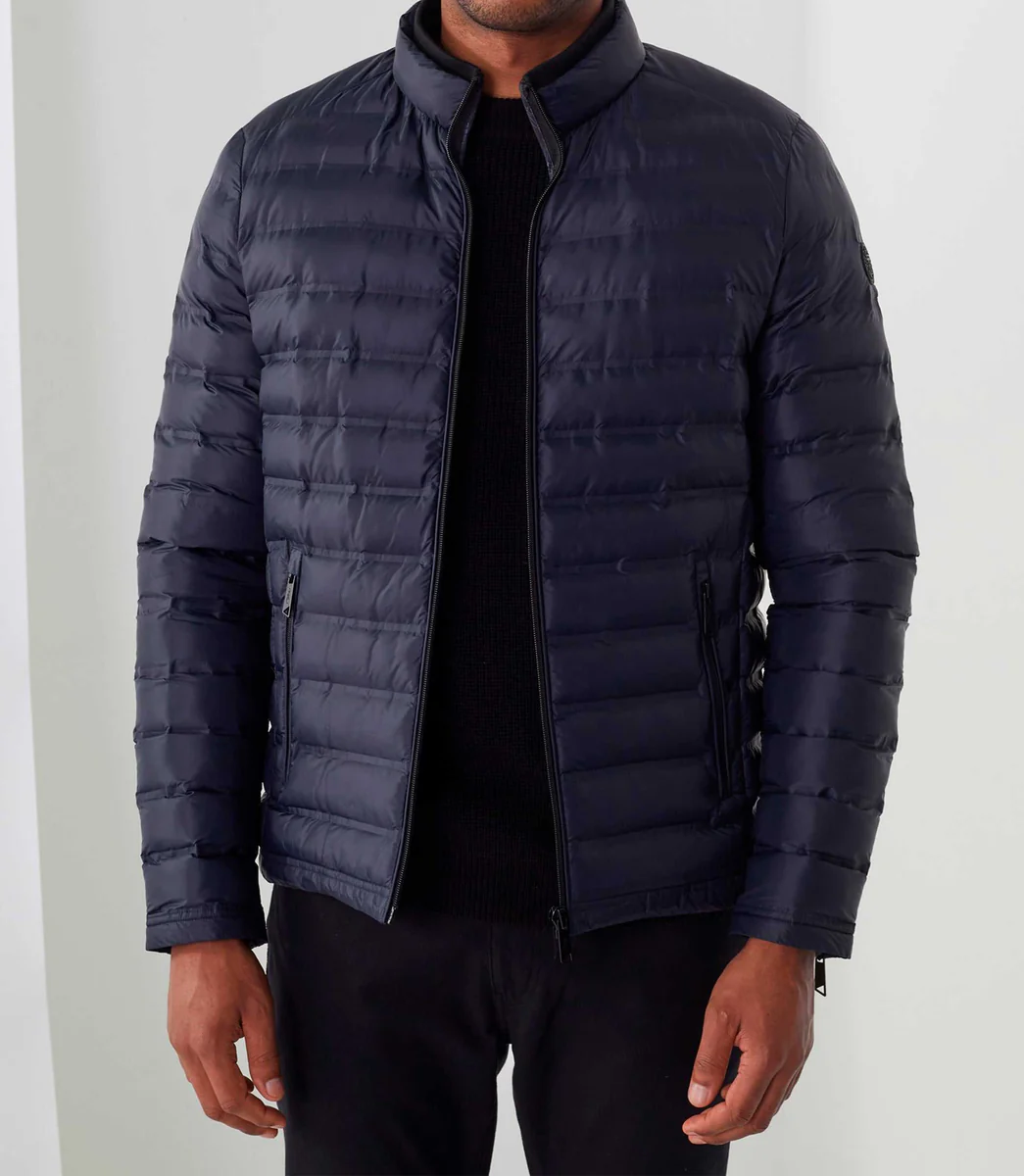 Blouson matelassé marine 
