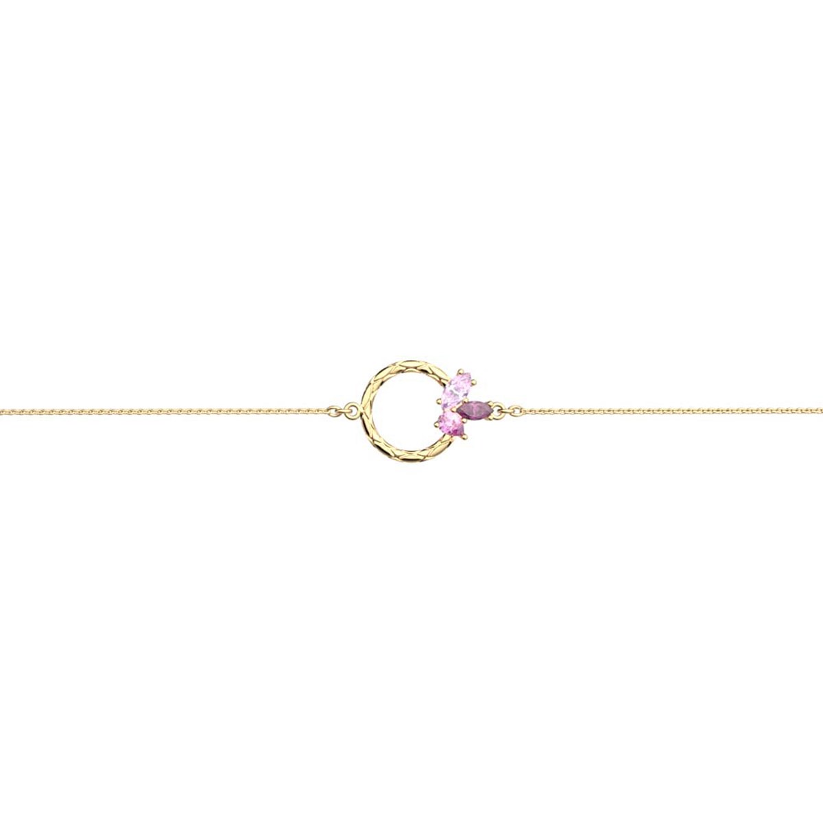 Bracelet Les Georgettes Rose du Désert doréCollection Les Cadettes