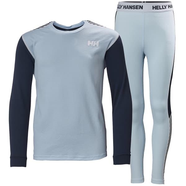 Ensemble thermique HELLY HANSEN JR HH LIFA ACTIVE SET ICE BLUE