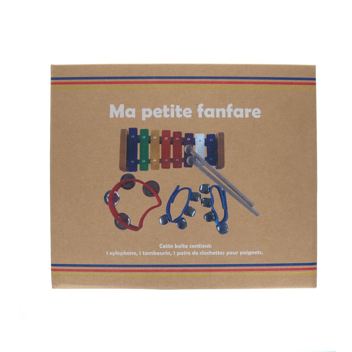 Set de 3 instruments de musique 