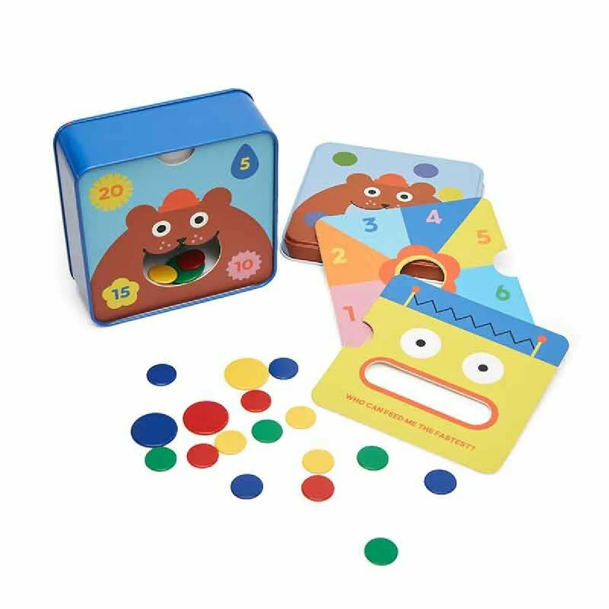 Kikkerland Jeu de voyage 3 en 1