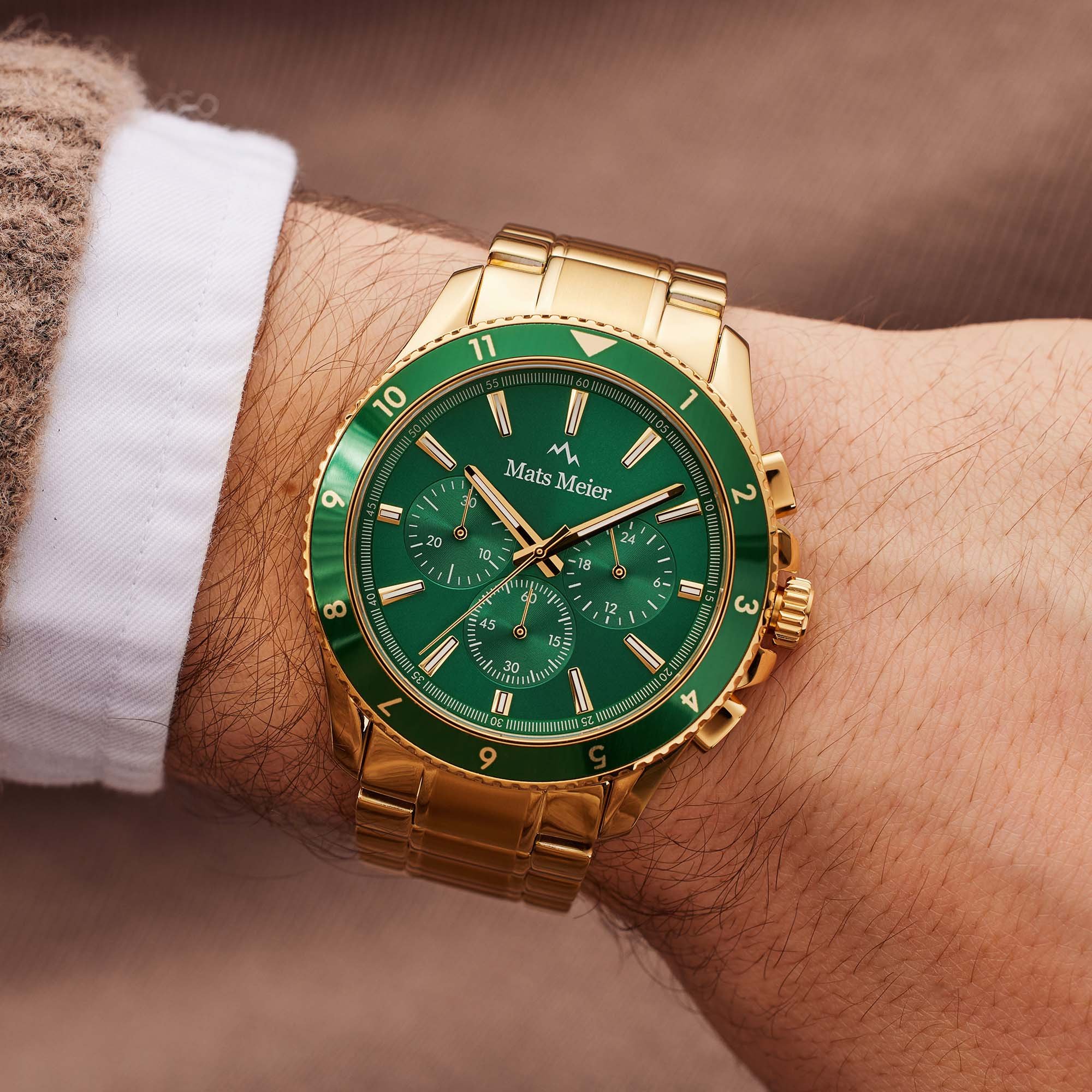 horloge Mats Meier Mats Meier Goud