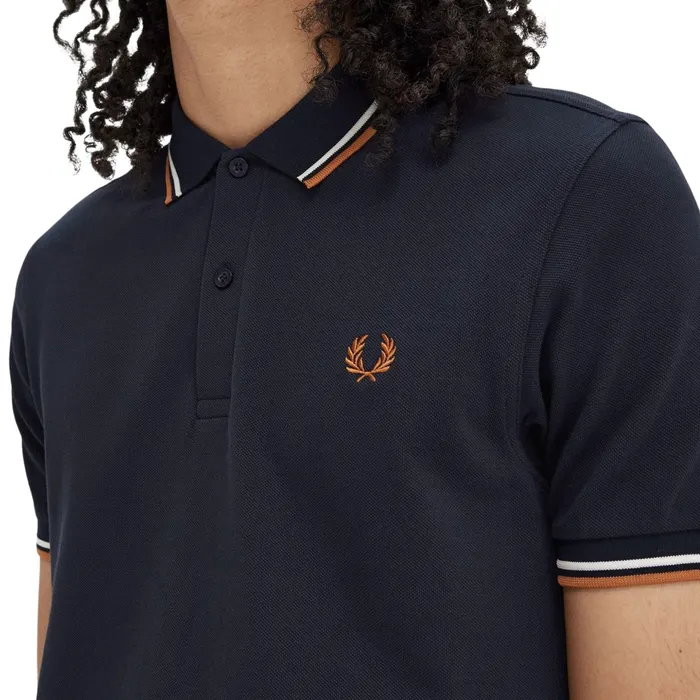 Fred Perry Twin Tipped Polo Heren