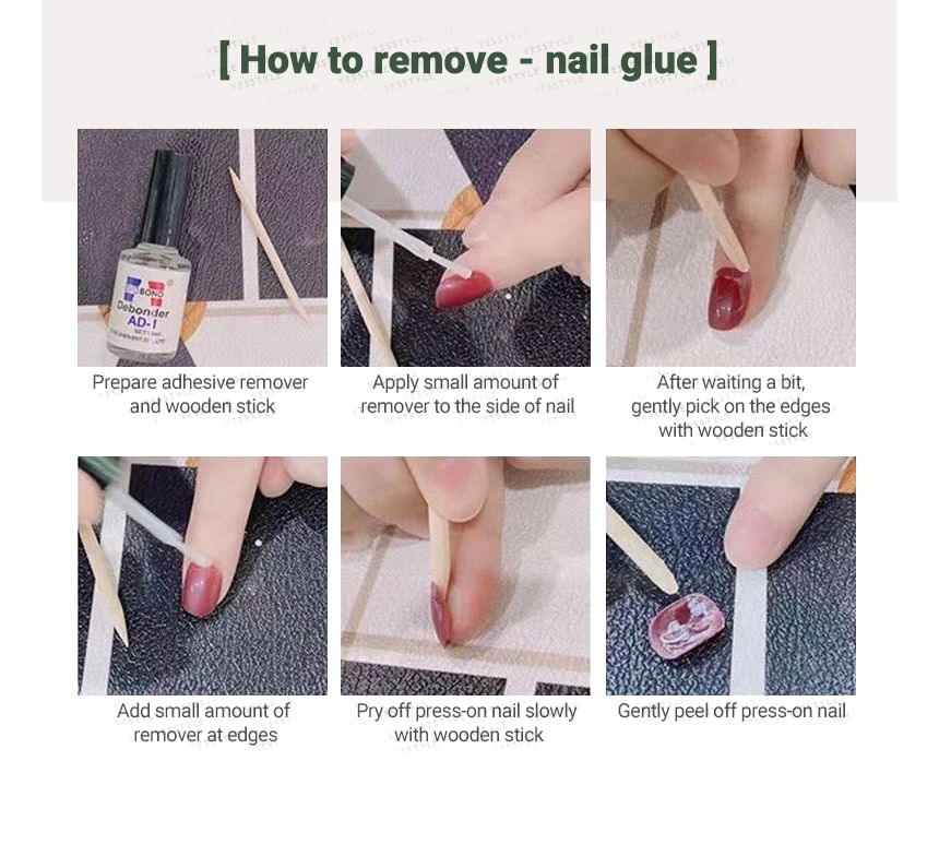 eovda - Star Faux Nail Tips