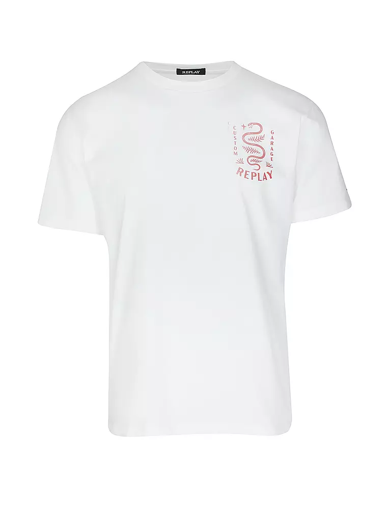 REPLAY T-Shirt weiss