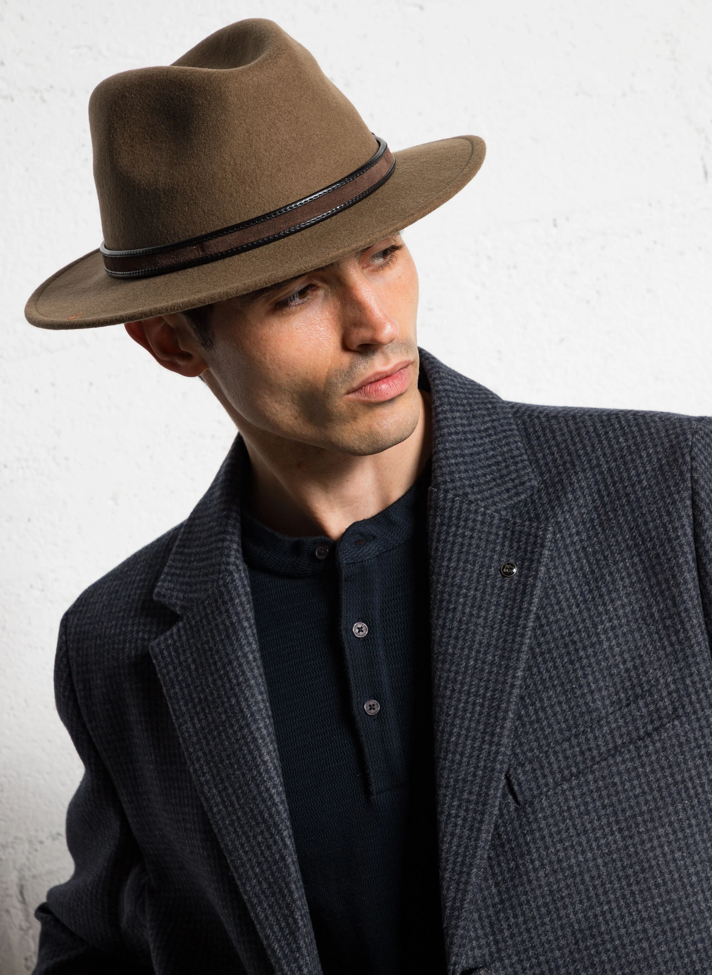 Chapeau en feutre laine| Multicolore