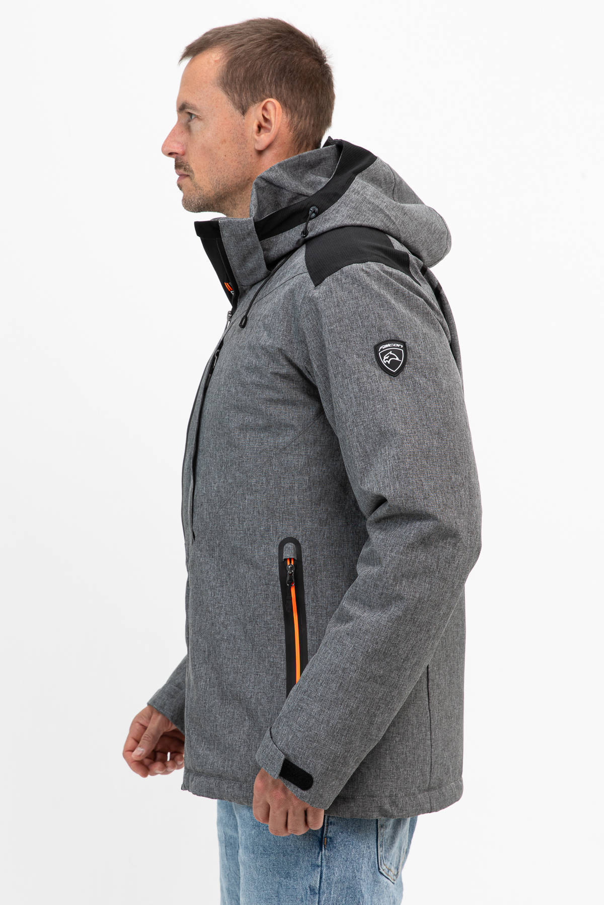 Falcon ski-jack Abe antraciet