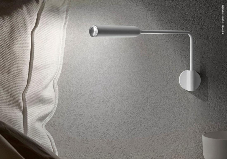 Lumina Flo Wall wandlamp LED 2700K gunmetal