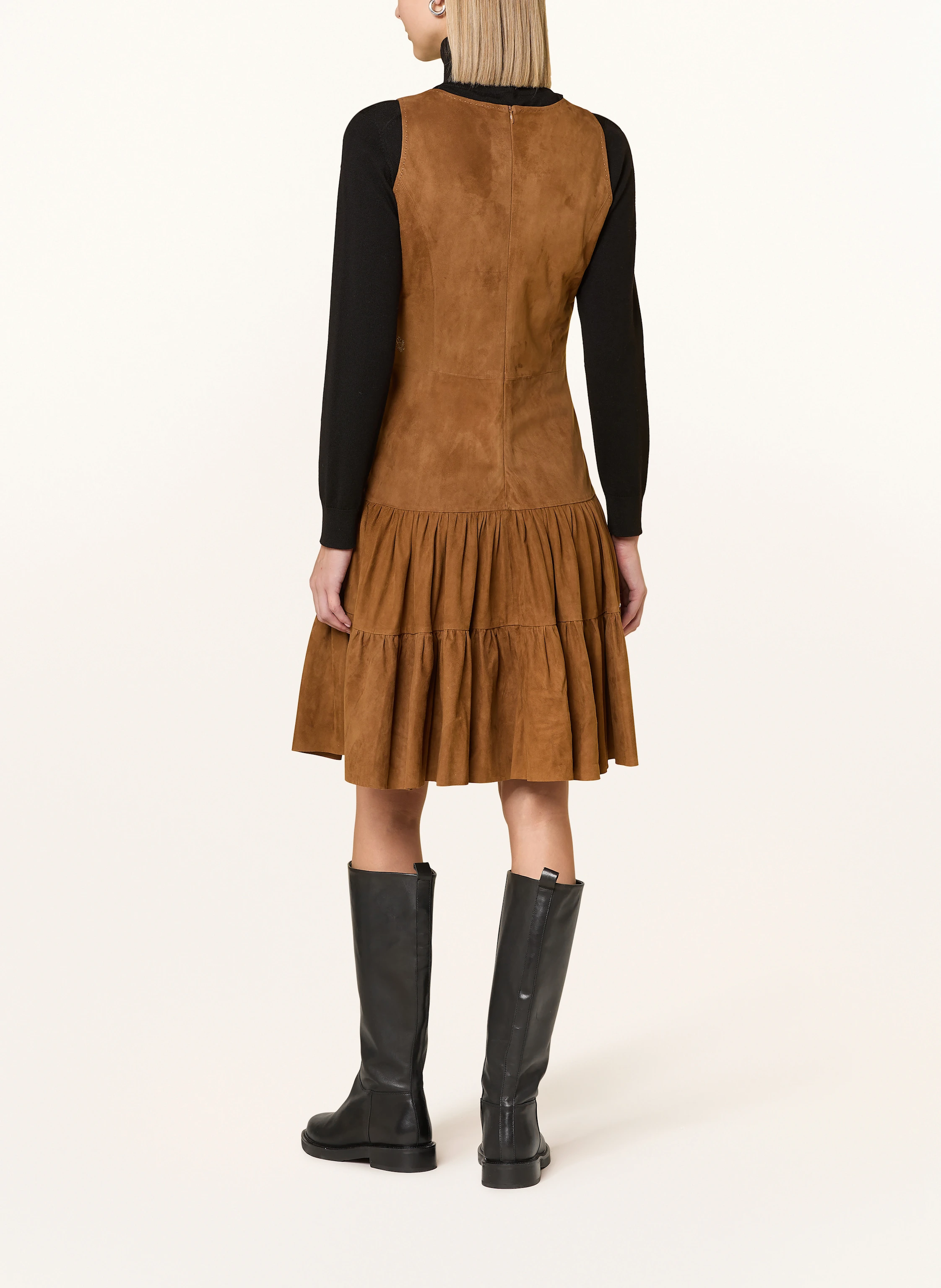 HABSBURG Lederkleid LICHTENFELD