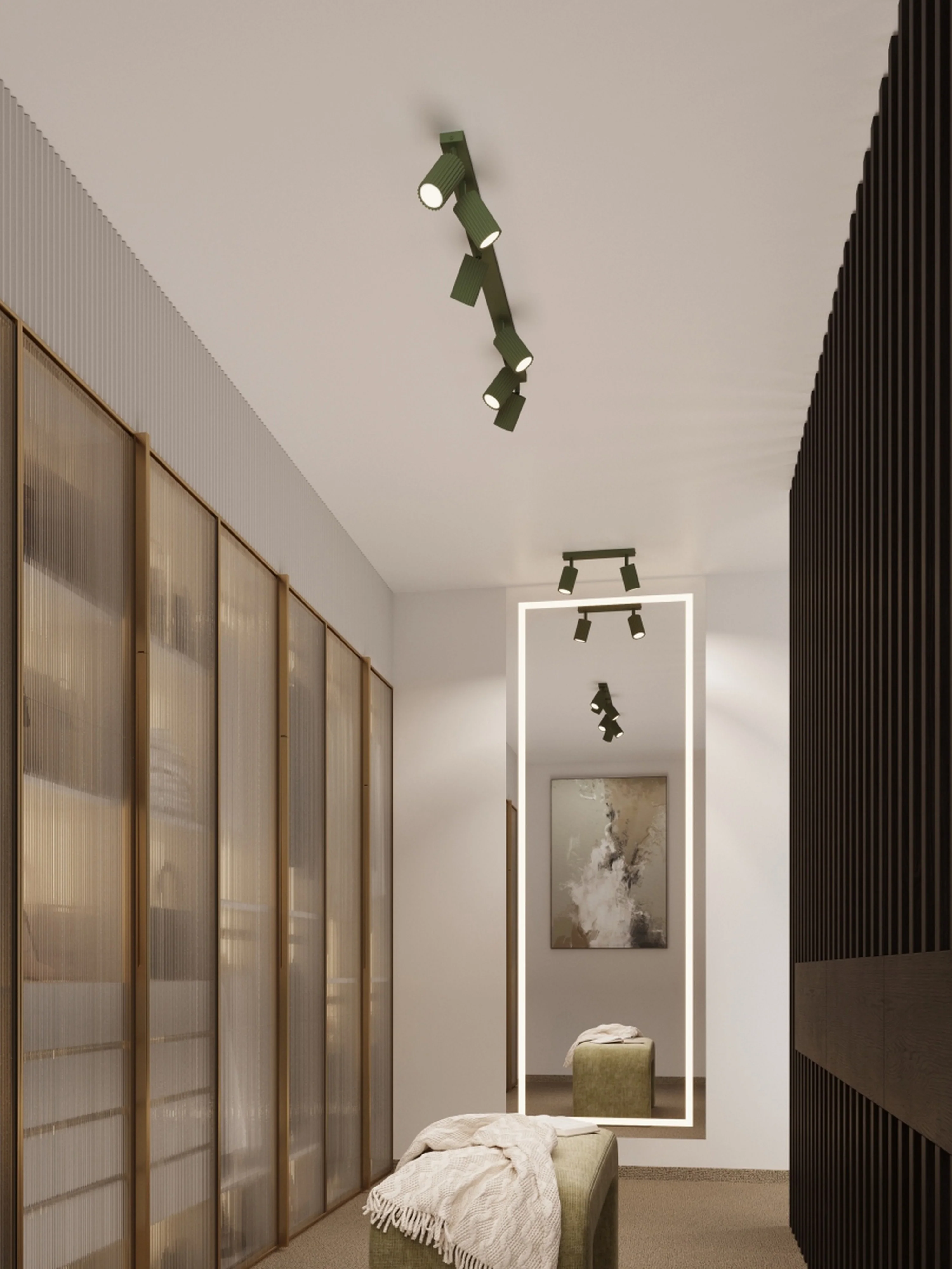 LED-plafondlamp Gleam