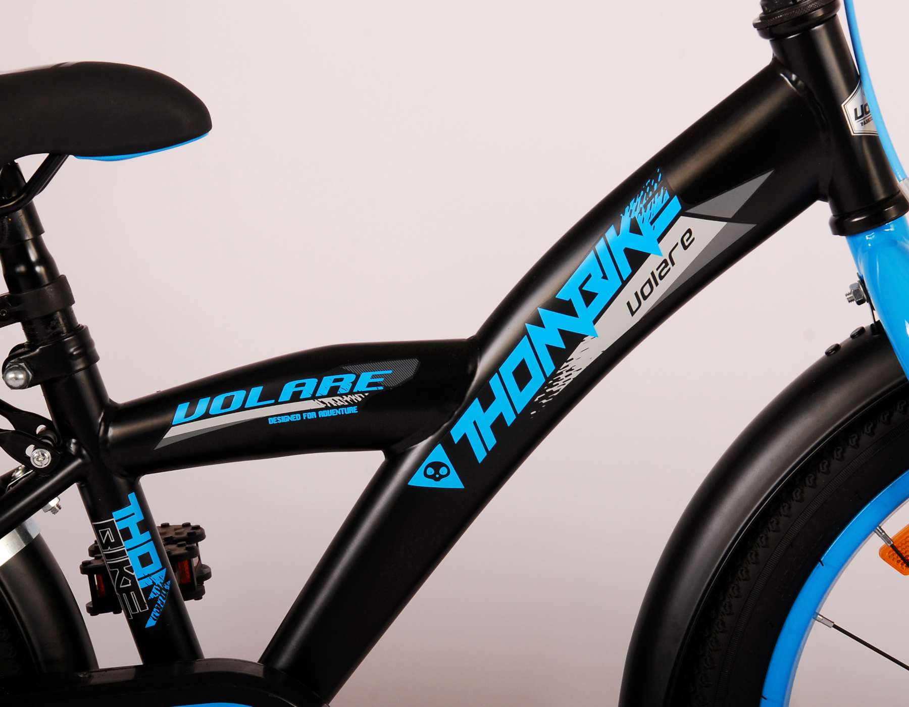 TPFSports Thombike Kinderfahrrad - Jungen - 18 Zoll - Rücktritt + Handbremse - Schwarz Grün