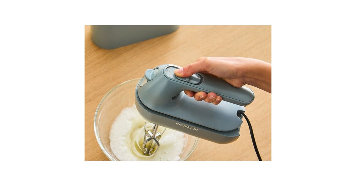 KenwoodHandmixer QuickMix GO Storm Blue  (Blauwgrijs, 350 Watt)