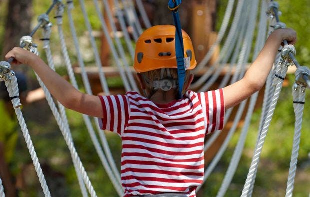 Waldseilgarten Innerkrems als Geschenkidee