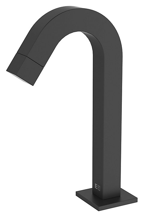 Robinet de lave-mains noir Essebagno Quartos