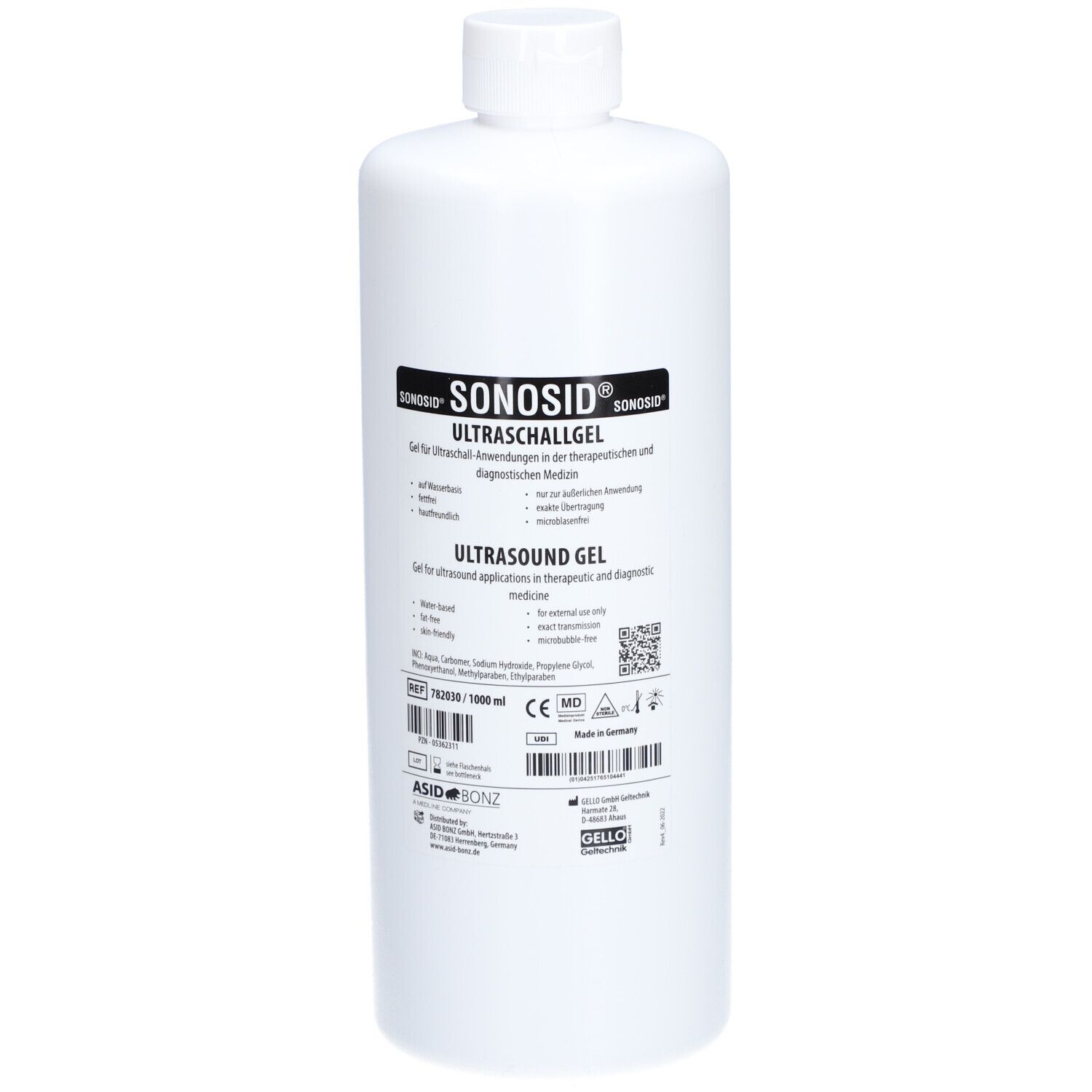 Sonosid® Ultraschall-Gel