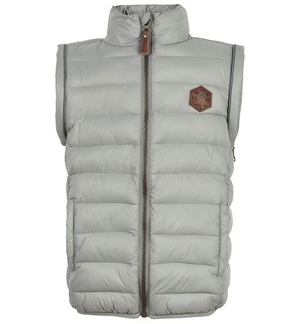 Mikk-Line Steppjacke/Weste - 2-I-1 - Neutral Grau