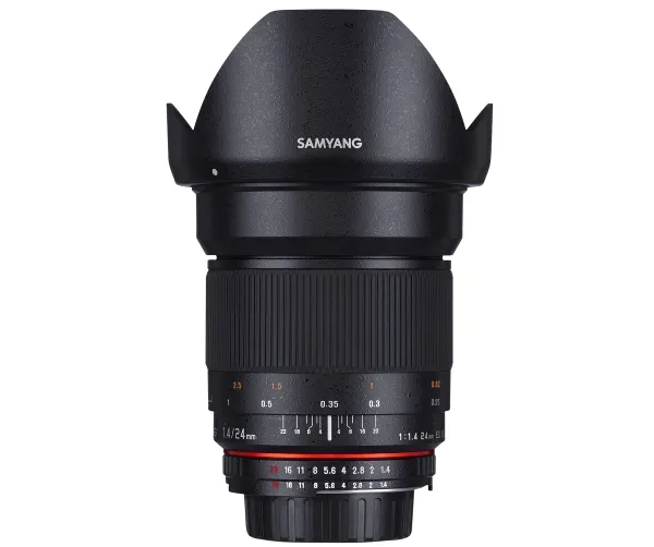 Samyang - Vidvinkel objektiv - 24 mm - f/1.4 AE ED AS IF UMC - Nikon F