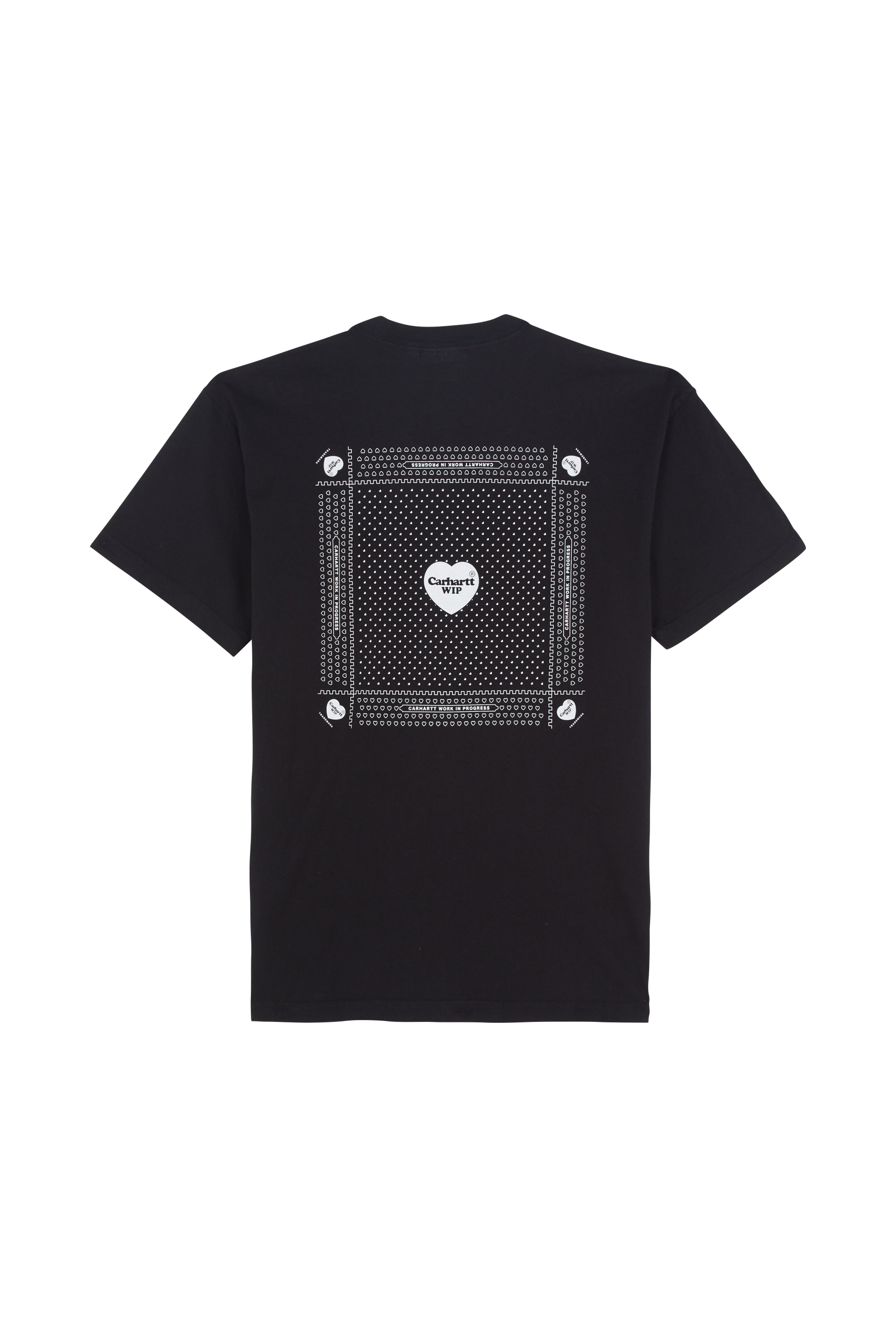CARHARTT WIP T-shirt  Heart Bandana Noir