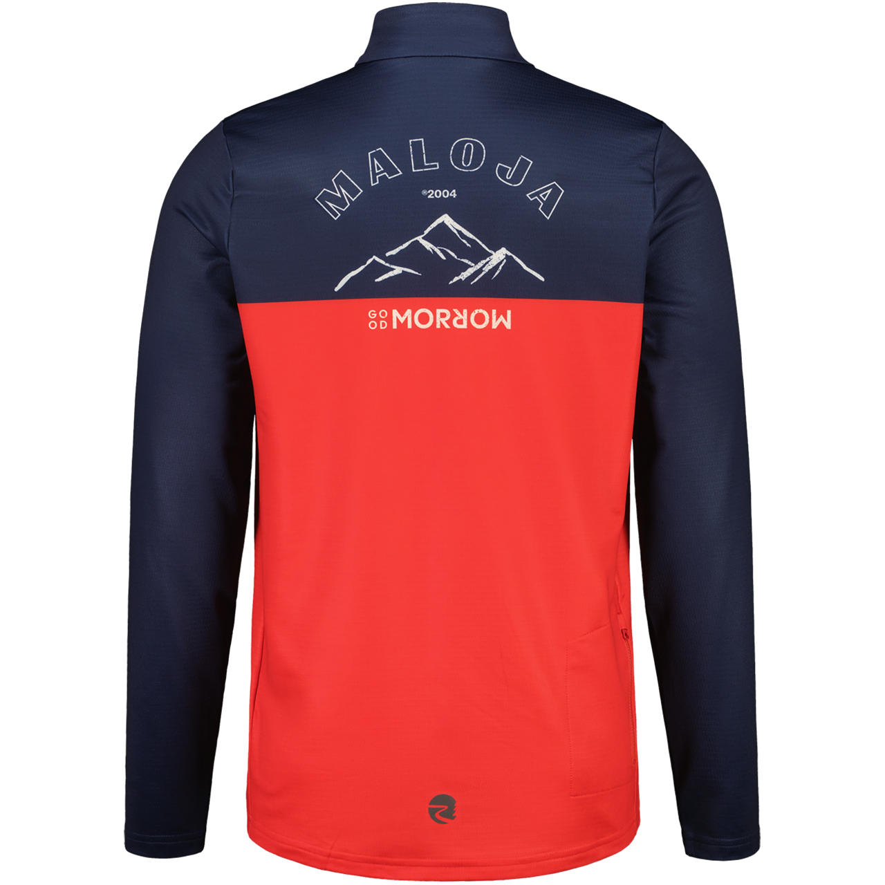 Maloja Herren Halfzip PREDELUm fire red multi | Maloja Touren/Langlaufbekleidung Herren | Maloja | M | Brands | XSPO-Fashion