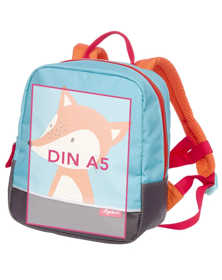 Kinder-Rucksack FOREST – FUCHS (20x23x10) in bunt