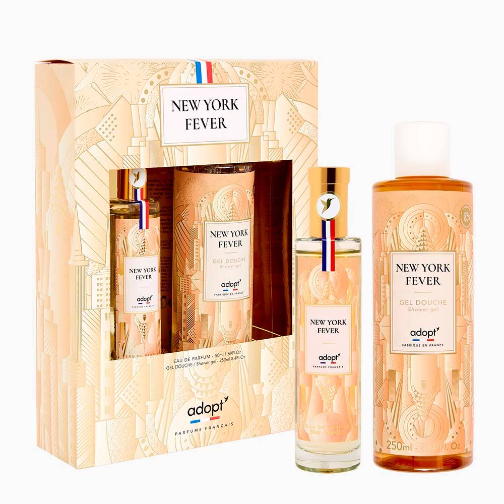 New York fever - Coffret eau de parfum 50ml + gel douche