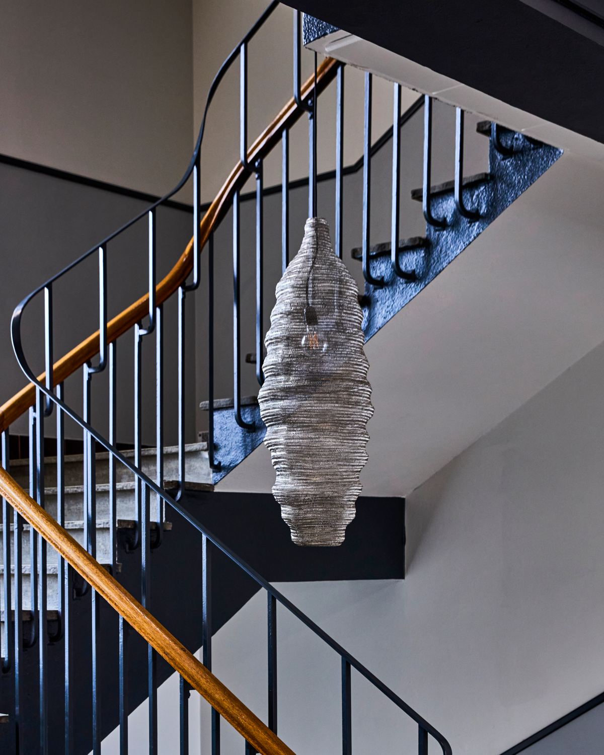 Hanglamp Mesh Silver