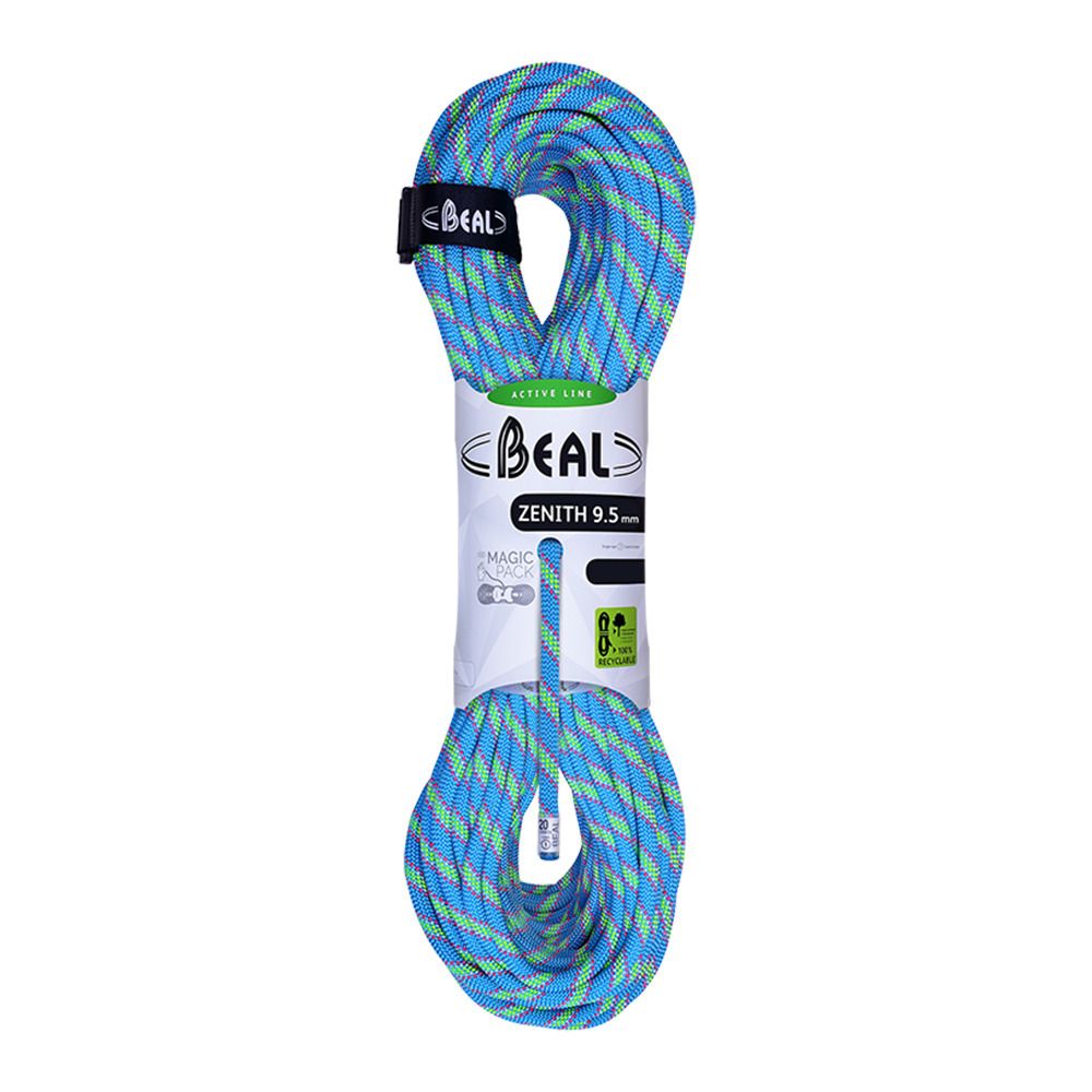 Beal ZENITH 9.5MMX70M - Corde À simple bleu