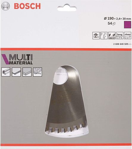 Bosch - 2608640617 - Optiline Cirkelzaagblad - 190 mm - 48 Tanden - Houtbewerking