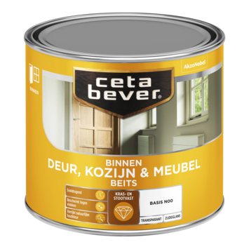 CetaBever Deur, Kozijn & Meubelbeits zijdeglans transparant 500 ml